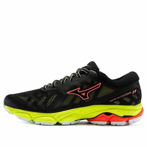 Mizuno ミズノ レディース スニーカー Black/Yellow 【(WMNS) Mizuno Ultima 11 Black/Yellow J1GD190909】  大きさ US_7(24.0糎)