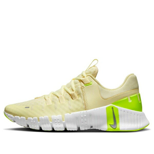 Nike ナイキ レディース スニーカー Citron Tint/Cool Grey-Volt-Summit White 【(WMNS) Nike Free Metcon 5 \u0027Citron Tint Volt\u0027 DV3950-800】  大きさ US_5.5(22.5糎)