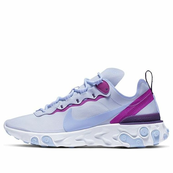 Nike ナイキ レディース スニーカー Purple/Blue 【(WMNS) Nike React Element 55 \u0027Psychic Blue\u0027 BQ2728-008】  大きさ US_6(23.0糎)
