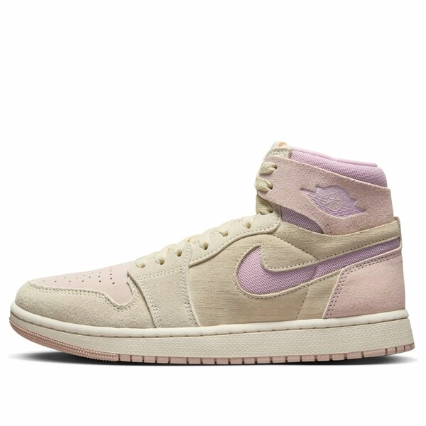 Air Jordan ジョーダン レディース スニーカー Muslin/Particle Beige/Sail/Plum Chalk 【(WMNS) Air Jordan 1 High Zoom Air CMFT 2 \u0027Muslin Plum Chalk\u0027 DV1305-100】  大きさ US_W_10.5