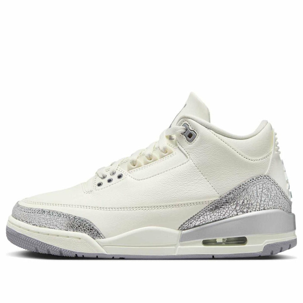 Air Jordan ジョーダン レディース スニーカー Sail/Cement Grey/Metallic Silver 【(WMNS) Air Jordan 3 'Cement Grey' CK9246-100】 サイズ US_W_11.5|asty