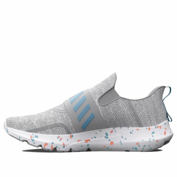Under Armour アンダーアーマー レディース スニーカー White/Halo Grey/Blizzard 【(WMNS) Under Armour Surge 3 'Halo Gray' 3026851-100】 サイズ US_7(24.0cm)|asty