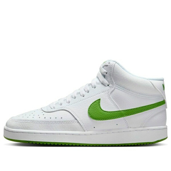 Nike ナイキ レディース スニーカー White/Green 【(WMNS) Nike Court Vision Mid 'White Green' CD5436-107】 サイズ US_7(24.0cm)｜asty