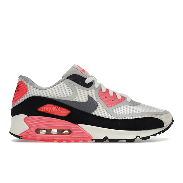 Nike ナイキ メンズ スニーカー  【Nike Air Max 90 Tape Infrared】  大きさ US_11(29.0珊) White/Cool Grey-Black-Atomic Red