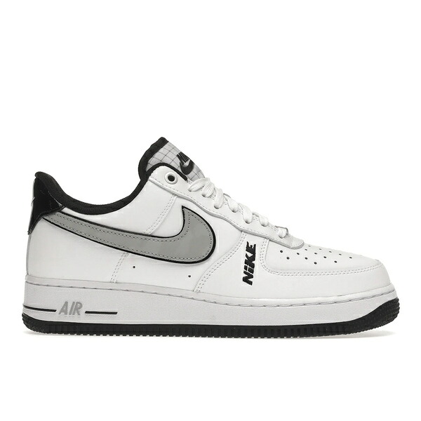 Nike ナイキ メンズ スニーカー  【Nike Air Force 1 Low \u002707 LV8 Motocross White Grey Black】  大いさ US_12(30.0糎) White/Black/Wolf Grey-White