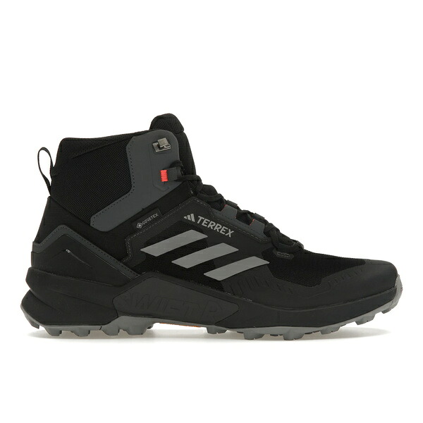 adidas アディダス メンズ スニーカー  【adidas Terrex Swift R3 Mid GTX Core Black Grey Solar Red】  大きさ US_8.5(26.5糎) Core Black/Grey Three/Solar Red