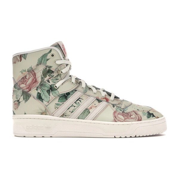 adidas アディダス メンズ スニーカー  【adidas Rivalry Hi Eric Emanuel Floral】  大きさ US_M_4.5 Off White/Raw Pink/Running White