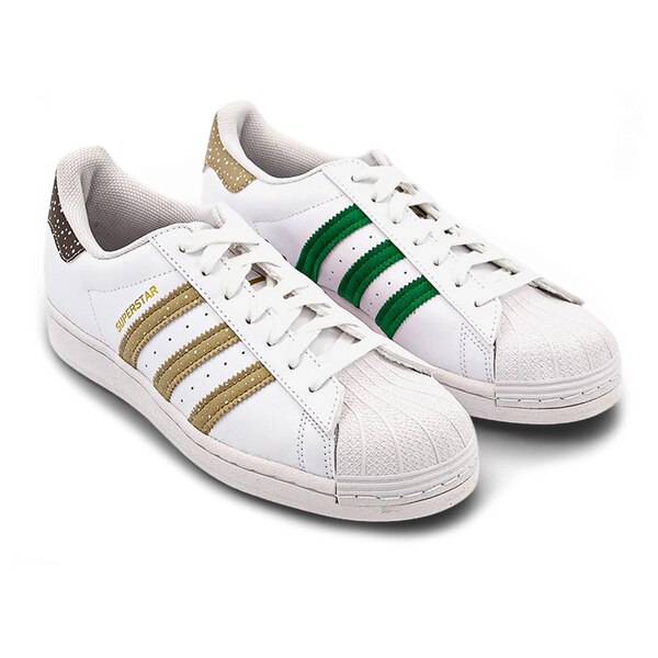 adidas アディダス メンズ スニーカー  【adidas Superstar Christmas Gingerbread】  大きさ US_10(28.0珊) Footwear White/Raw Gold/Gum5