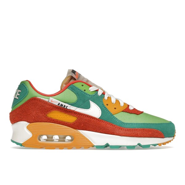 Nike ナイキ メンズ スニーカー  【Nike Air Max 90 SE Running Club】  大きさ US_7.5(25.5珊) Roma Green/Sail/Orange/Mean Green