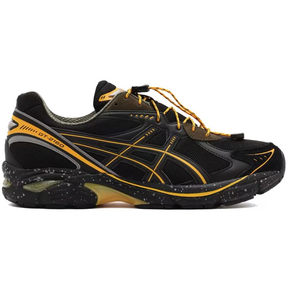 ASICS アシックス メンズ スニーカー  【ASICS GT-2160 GRIP SWANY x atmos 25th Anniversary】  大きさ US_6.5(24.5珊) Black/Yellow