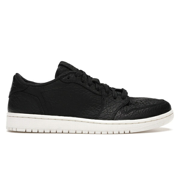 Jordan ジョーダン メンズ スニーカー  【Jordan 1 Retro Low Swooshless Black (2016)】  大きさ US_10(28.0珊) Black/Black-Sail