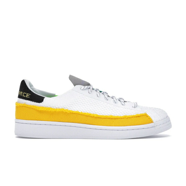 adidas アディダス メンズ スニーカー  【adidas Superstar Pharrell Human Race White】  大きさ US_6(24.0珊) Cloud White/Bold Gold/Light Purple