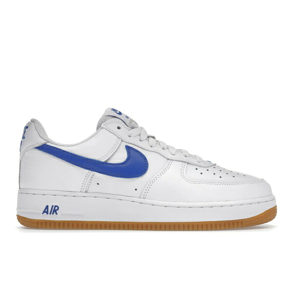 Nike ナイキ メンズ スニーカー  【Nike Air Force 1 \u002707 Low Color of the Month Varsity Royal Gum】  大いさ US_6.5(24.5糎) White/Varsity Royal/Gum Yellow