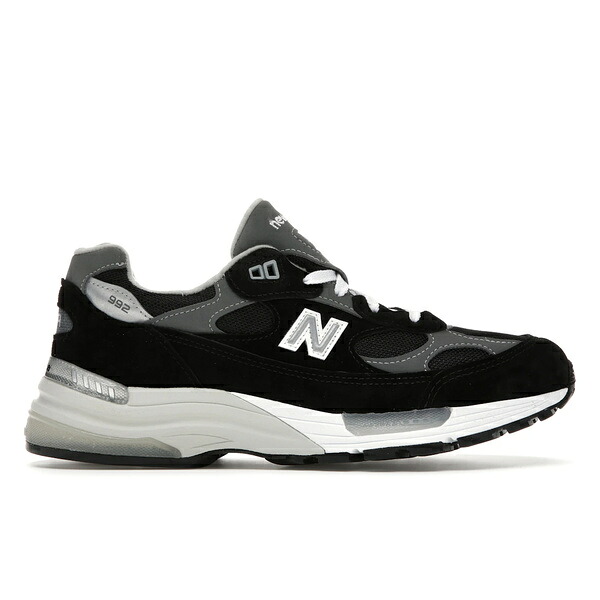 New Balance ニュー平衡にする メンズ スニーカー  【New Balance 992 Black Grey Suede】  大きさ US_11.5(29.5珊) Black/Grey