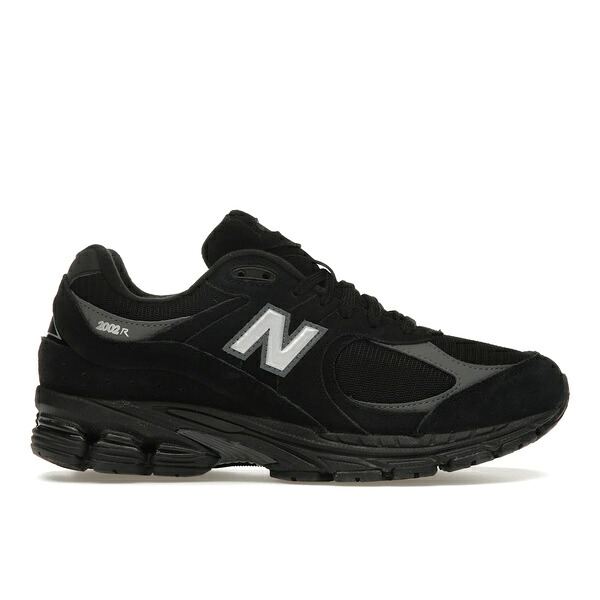 New Balance ニュー平衡にする メンズ スニーカー  【New Balance 2002R Black Silver】  大きさ US_M_4 Black/Silver