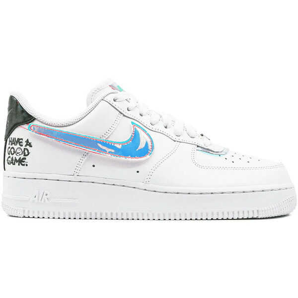 Nike ナイキ メンズ スニーカー  【Nike Air Force 1 Low Good Game】  大いさ US_7.5(25.5糎) White/Multi-Color-White