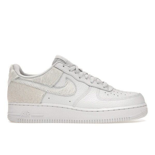 Nike ナイキ メンズ スニーカー  【Nike Air Force 1 Low White Pony Hair Heel】  大きさ US_M_13 Photon Dust/White