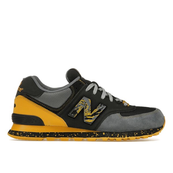 New Balance ニュー平衡にする メンズ スニーカー  【New Balance 574 Shelflife x Dr. Z City Of Gold】  大きさ US_10.5(28.5糎) Black/Grey/Yellow