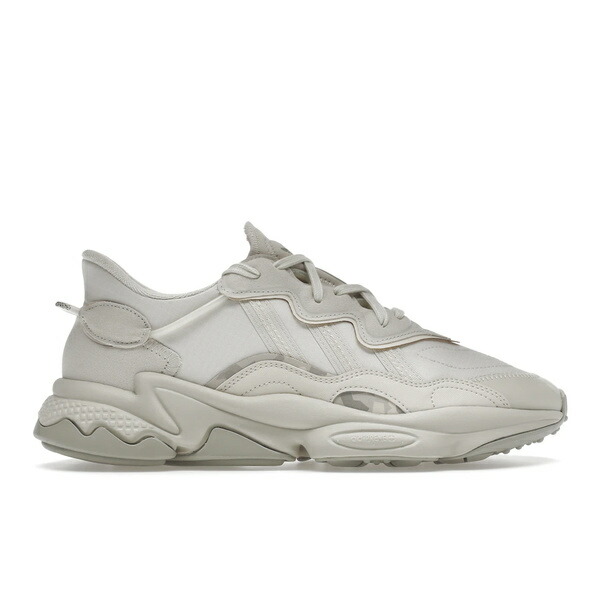 adidas アディダス メンズ スニーカー  【adidas Ozweego Wonder White Aluminum】  大いさ US_9.5(27.5糎) Aluminium/Metal Grey/Wonder White