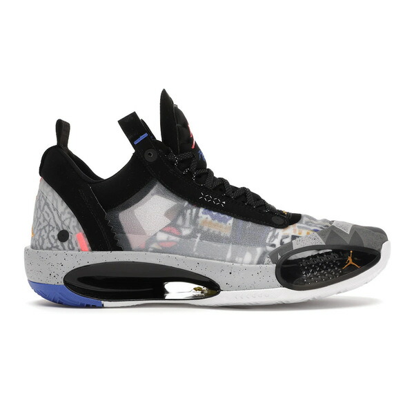 Jordan ジョーダン メンズ スニーカー  【Jordan XXXIV Low Print】  大きさ US_M_16 Black/Laser Orange-White