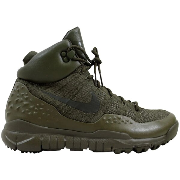 Nike ナイキ メンズ スニーカー  【Nike Lupinek Flyknit Cargo Khaki】  大きさ US_8(26.0珊) Cargo Khaki/Sequoia