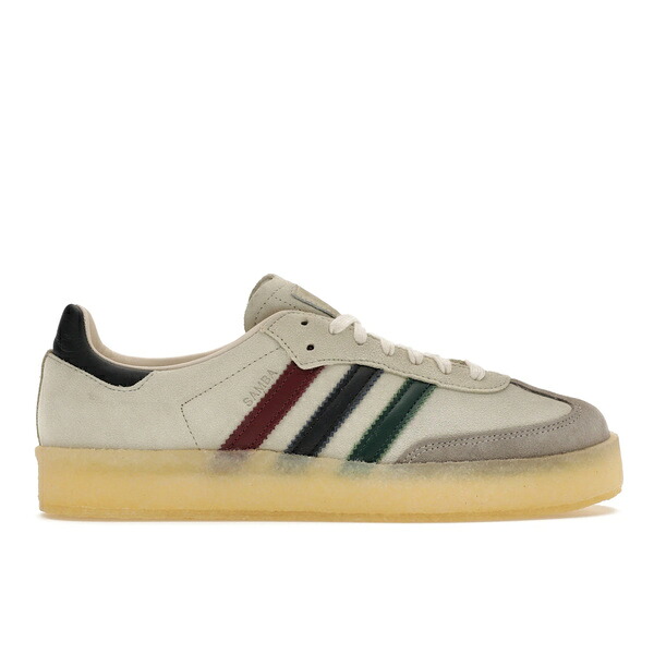 adidas アディダス メンズ スニーカー  【adidas Clarks 8th Street Samba by Ronnie Fieg Kithmas White Multi】  大きさ US_7(25.0珊) Chalk White/Collegiate Green/Crimson/Navy