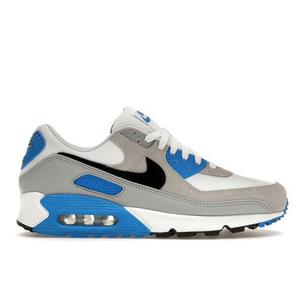 Nike ナイキ メンズ スニーカー  【Nike Air Max 90 Pure Platinum Photo Blue】  大きさ US_11(29.0珊) White/Photo Blue/Pure Platinum/Black