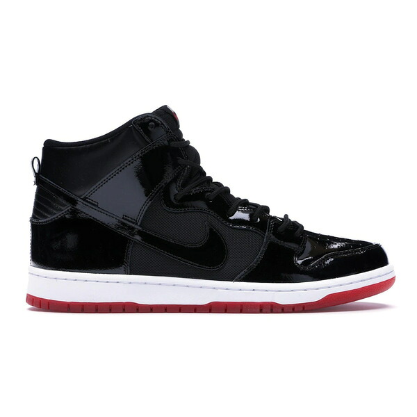 Nike ナイキ メンズ スニーカー  【Nike SB Dunk High Bred】  大きさ US_8(26.0珊) Black/Black-White-Varsity Red