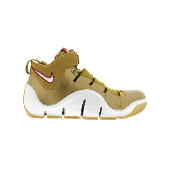 Nike ナイキ メンズ スニーカー  【Nike LeBron 4 All-Star Game】  大いさ US_9(27.0糎) Metallic Gold/White-Varsity Red