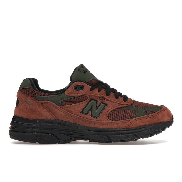New Balance ニュー平衡にする メンズ スニーカー  【New Balance 993 Aime Leon Dore Brown】  大きさ US_6.5(24.5珊) Brown/Green