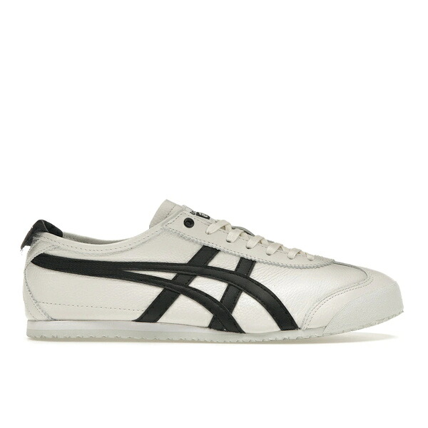 ASICS アシックス メンズ スニーカー  【Onitsuka Tiger Mexico 66 White Black】  大いさ US_12.5(30.5糎) White/Black