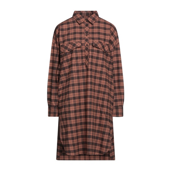 【送料無料】 クローズド レディース ワンピース トップス Midi dresses Brown