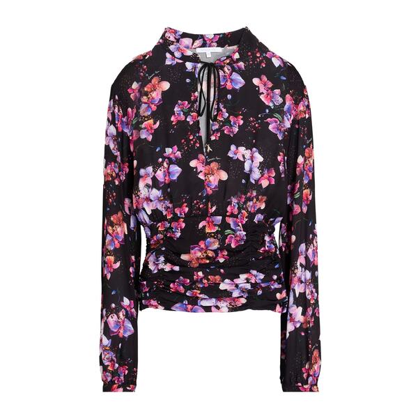 【送料無料】 パトリツィア ペペ レディース Tシャツ トップス Tops Black