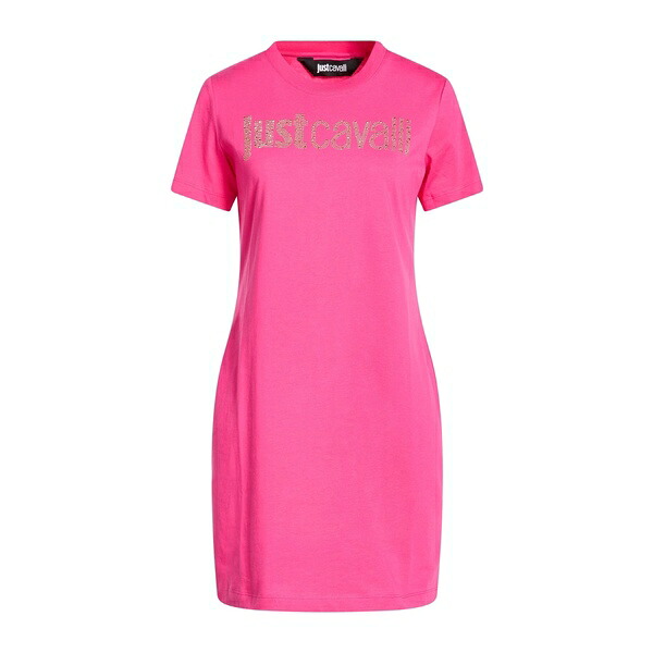 【送料無料】 ロベルトカヴァリ レディース ワンピース トップス Mini dresses Pink