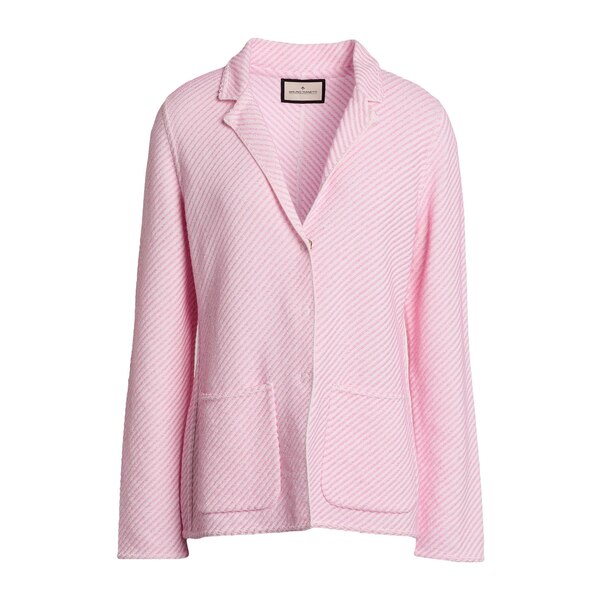【送料無料】 ブルーノマネッティ レディース ジャケット＆ブルゾン アウター Blazers Pink