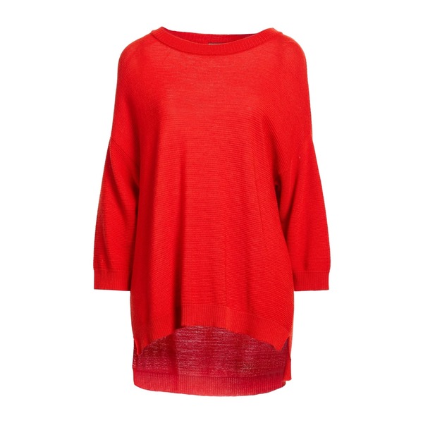 【送料無料】 メッサジェリエ レディース ニット\u0026セーター アウター Sweaters Red