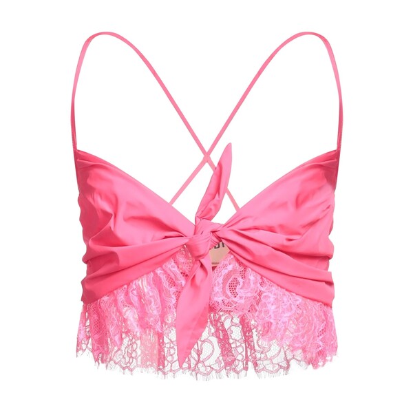 【送料無料】 アニエバイ レディース Tシャツ トップス Tops Pink｜asty