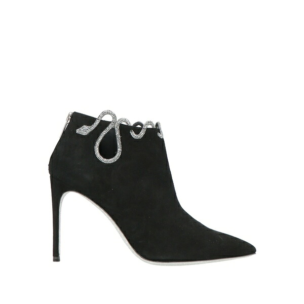 【送料無料】 ルネ カオヴィラ レディース ブーツ シューズ Ankle boots Black|asty