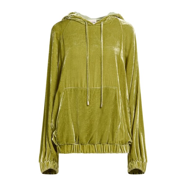 【貨物輸送無料】 セミクチュール レディース パーカー・スウェットシャツ アウター Sweatshirts Green