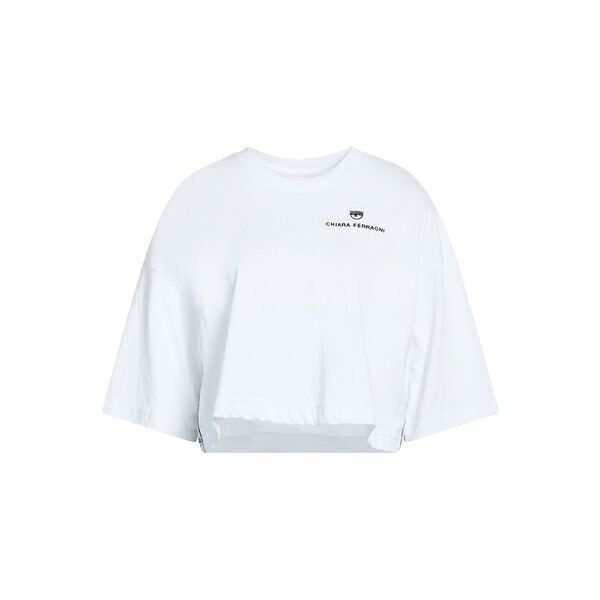 【送料無料】 シアラフェラーニ レディース Tシャツ トップス T-shirts White