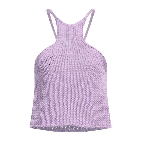 【送料無料】 フォルテ フォルテ レディース Tシャツ トップス Tops Purple