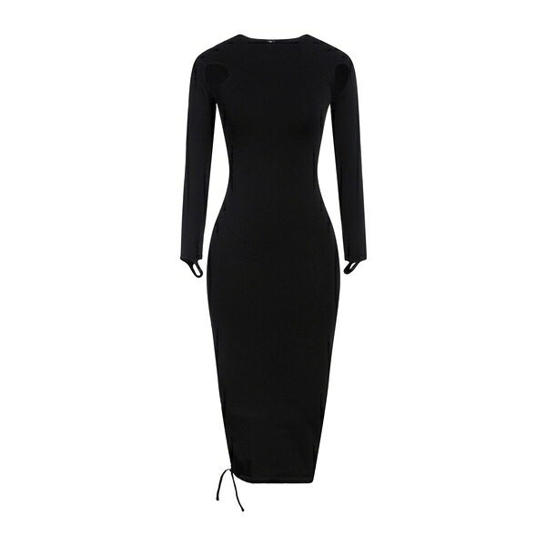 【送料無料】 アンドレダモ レディース ワンピース トップス Midi dresses Black