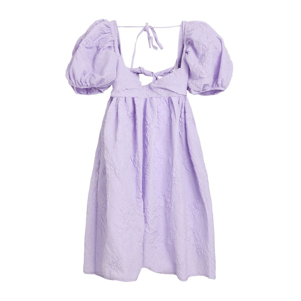 【送料無料】 セシリー・バンセン レディース ワンピース トップス Mini dresses Purple|asty