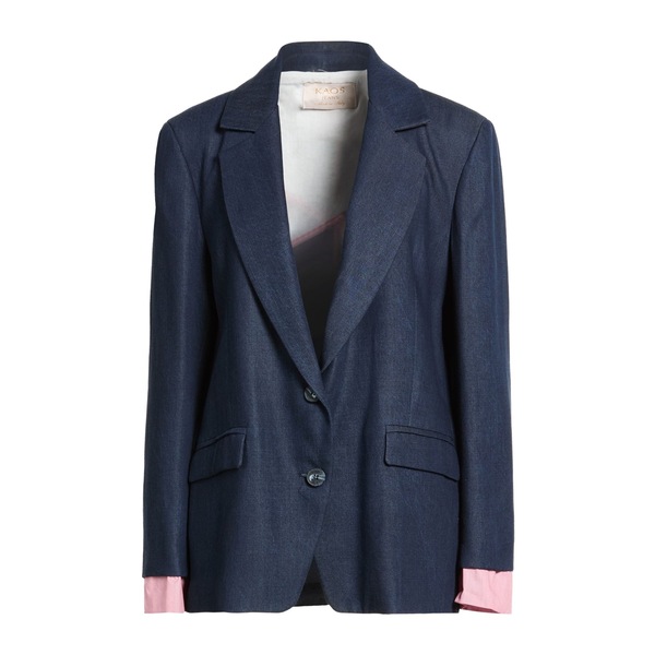 【貨物輸送無料】 騒々しい混乱 レディース 上衣＆上衣 アウター Blazers Blue