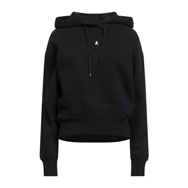 【送料無料】 パトリツィア ペペ レディース パーカー・スウェットシャツ アウター Sweatshirts Black