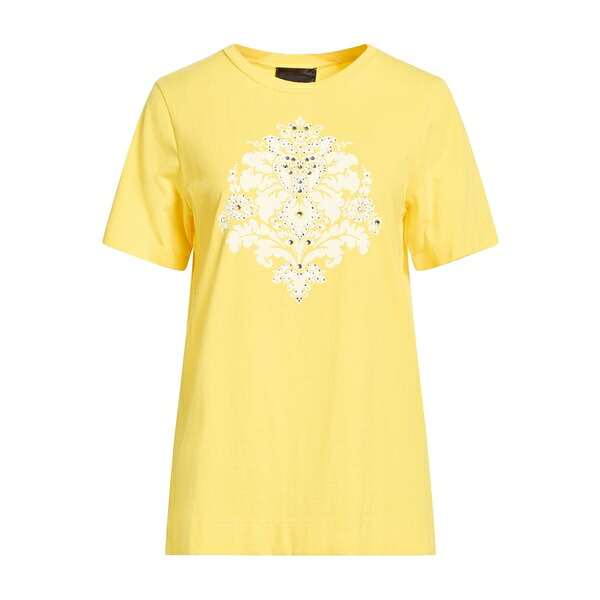 【送料無料】 ダニエラ ドレイ レディース Tシャツ トップス T-shirts Yellow