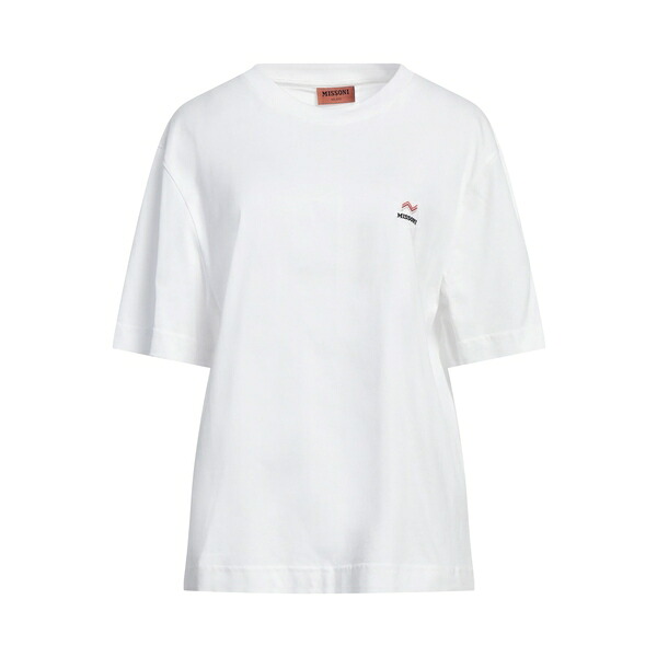 【送料無料】 ミッソーニ レディース Tシャツ トップス T-shirts White