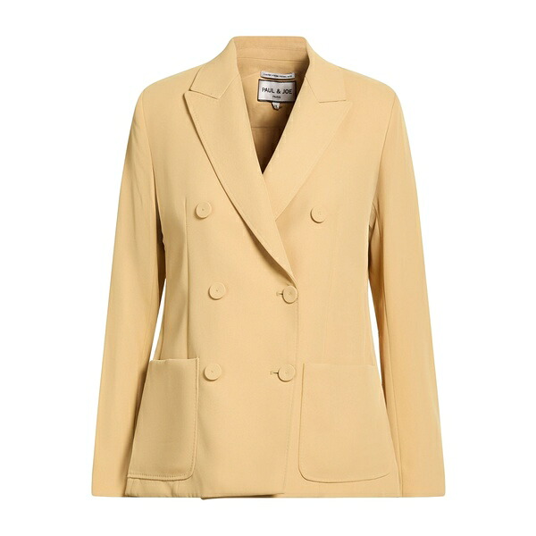 【貨物輸送無料】 極点＆ジョー レディース 上衣＆上衣 アウター Blazers Beige