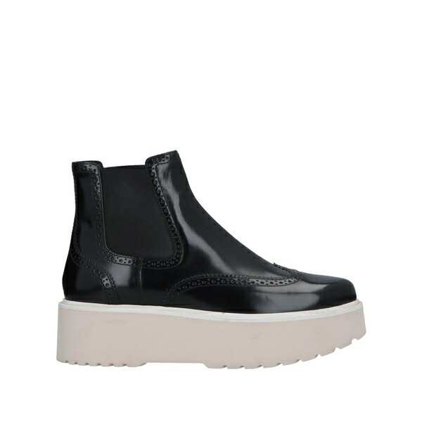 【送料無料】 ホーガン レディース ブーツ シューズ Ankle boots Black