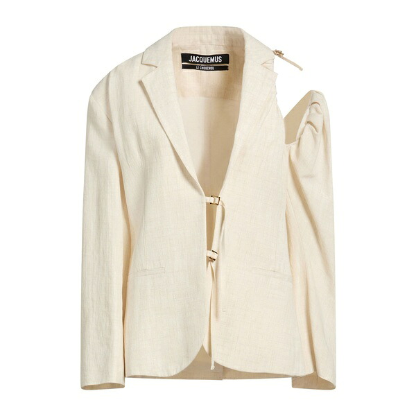 【送料無料】 ジャクエムス レディース ジャケット＆ブルゾン アウター Blazers White